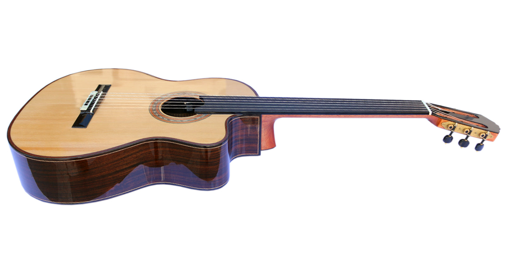 Profesjonell båndløs elektrisk klassisk gitar med equalizer CP-3