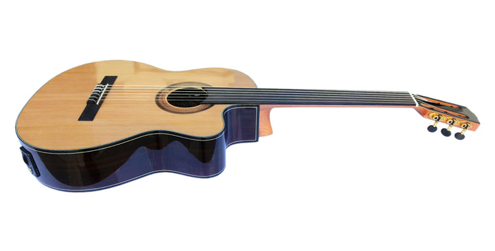 Ekolayzerli Profesyonel Perdesiz Elektro Klasik Gitar CP-3