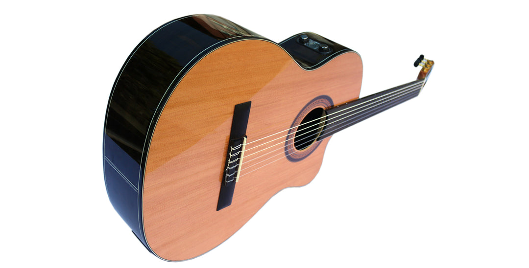Ekolayzerli Profesyonel Perdesiz Elektro Klasik Gitar CP-3