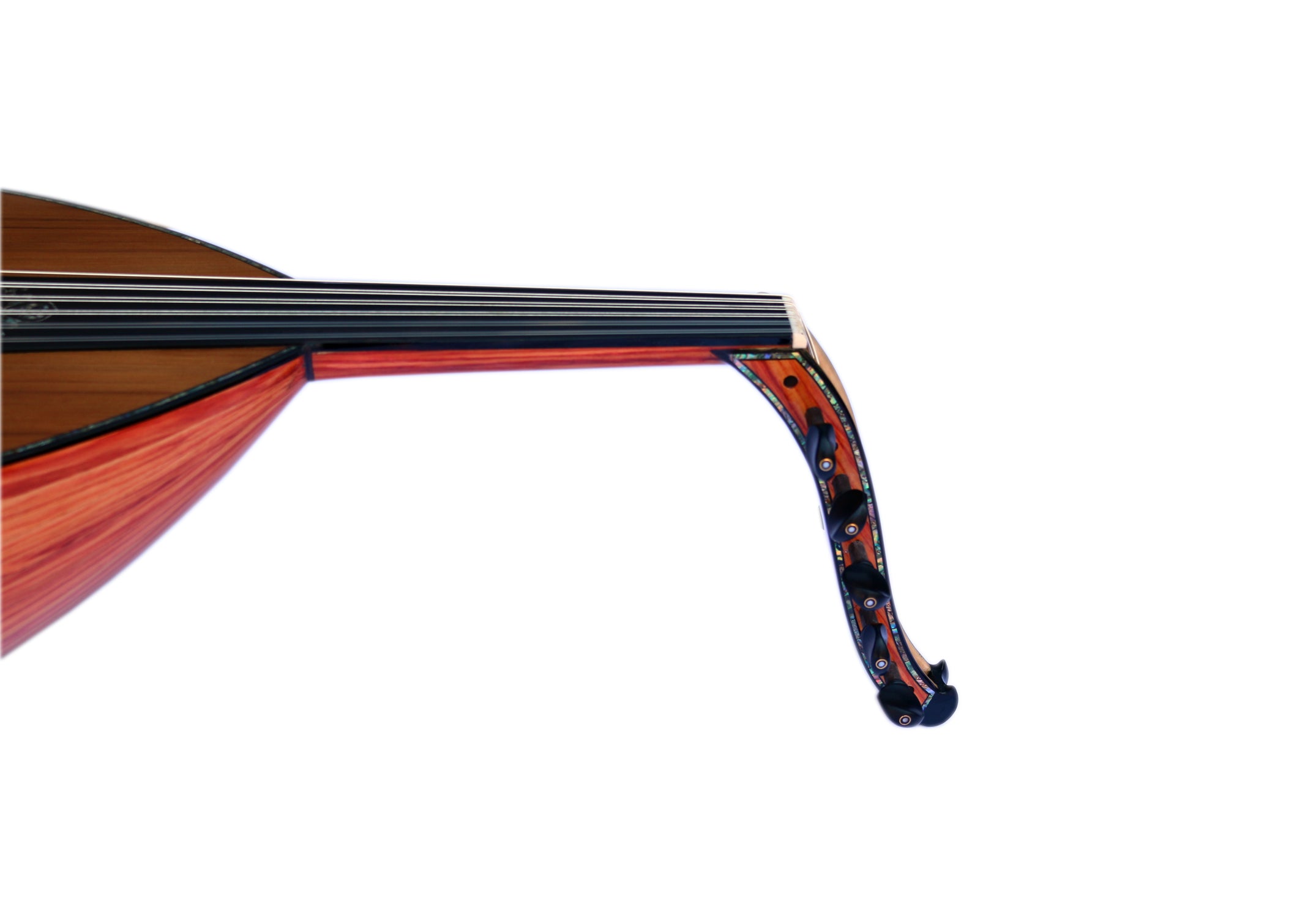 Special Turkish oud MRS-40 with adjustable bridge system and bone nut