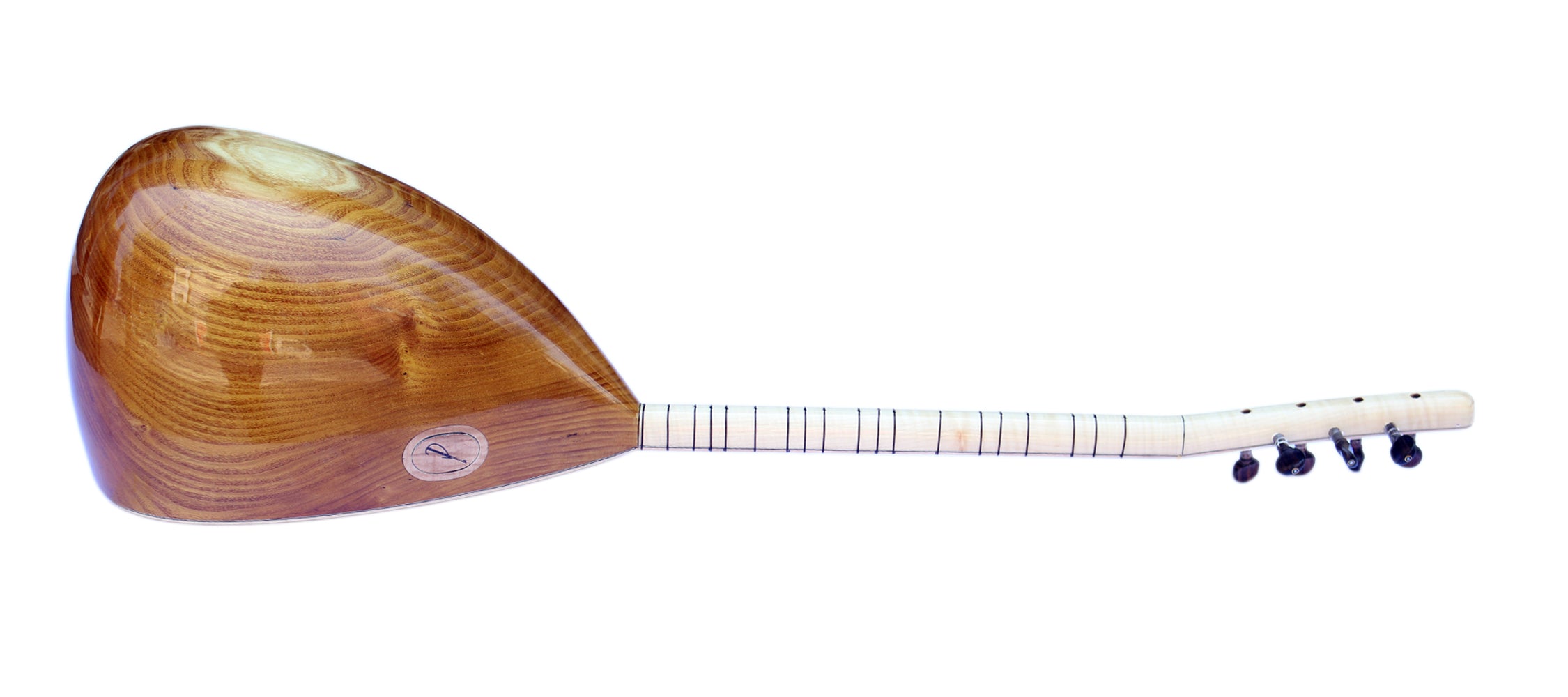 Handgefertigte Baglama DST-407S aus geschnitztem Maulbeer