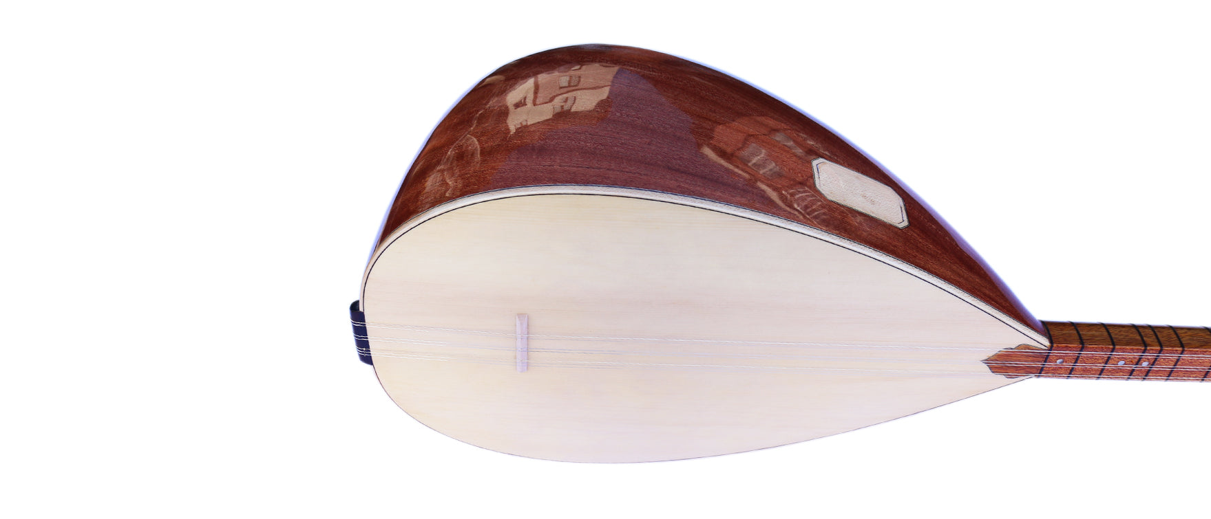 Baglama saz long manche acajou MSL-101-2 par Sala