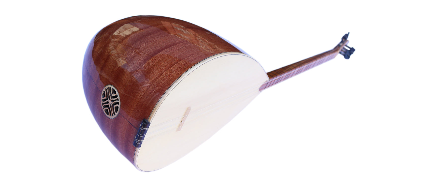 Baglama long manche acajou MSL-101-2 fait main par Sala
