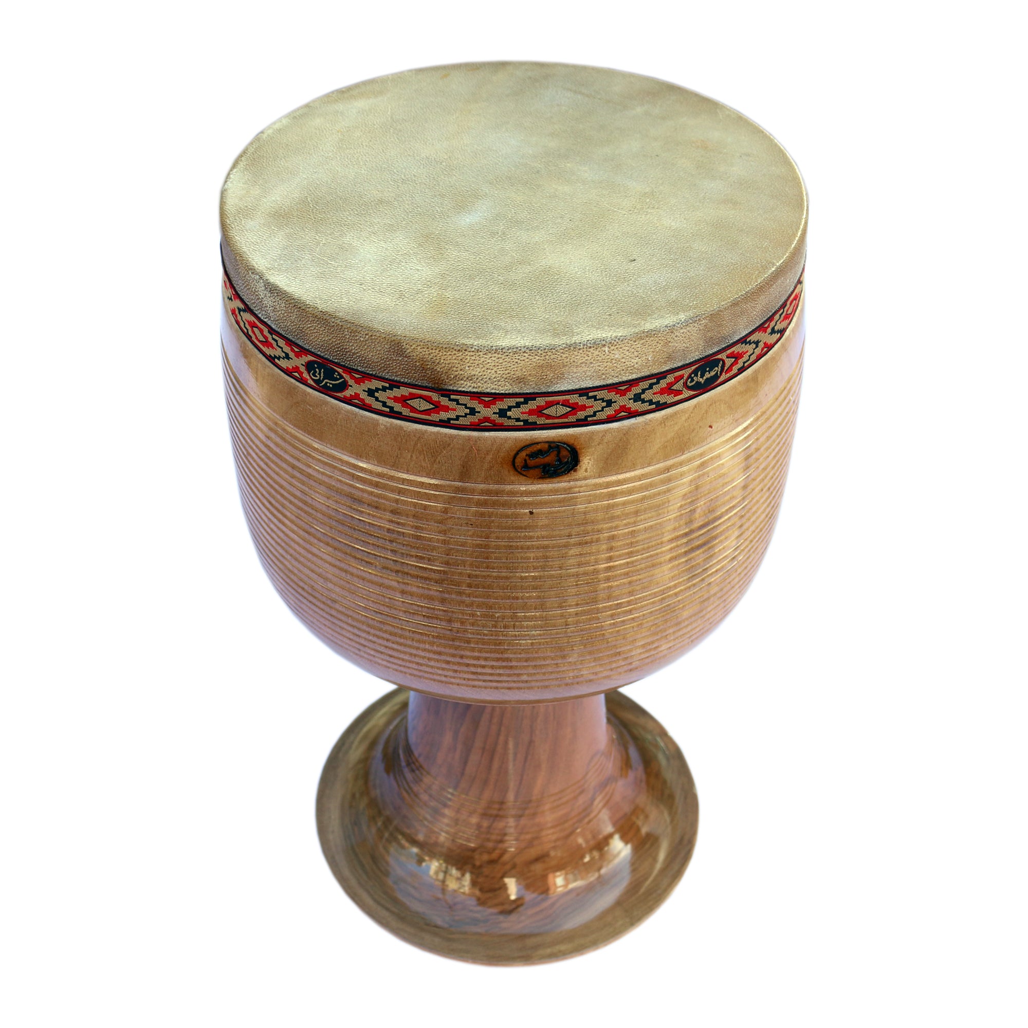 Tonbak SHZ-103B par Shirani avec corps en noyer et peau de chameau