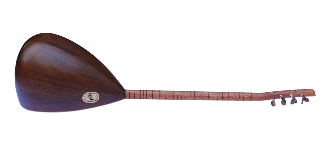 Walnut long neck baglama saz ASL-202 by Dest
