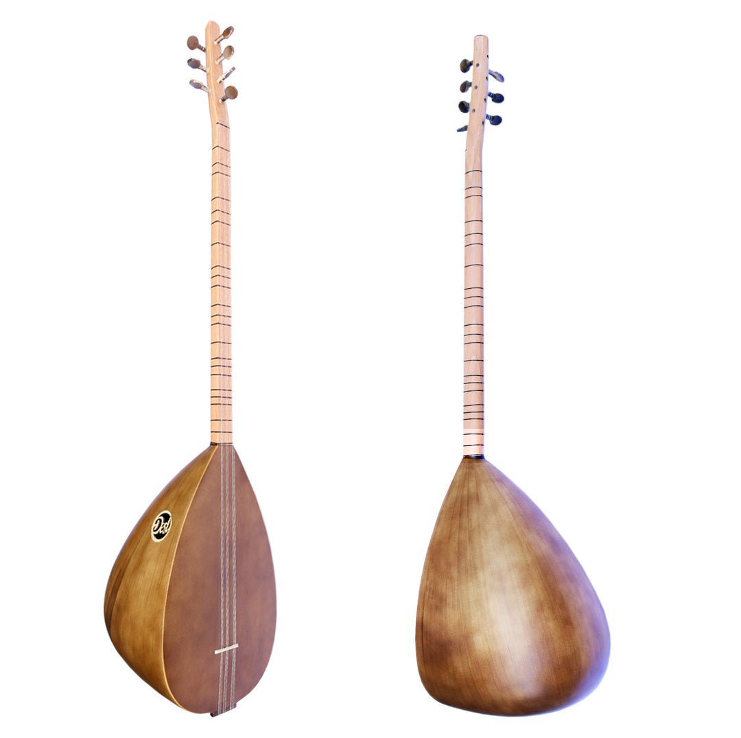 Turkish quality long neck mulberry baglama saz ASL-109 by Dest