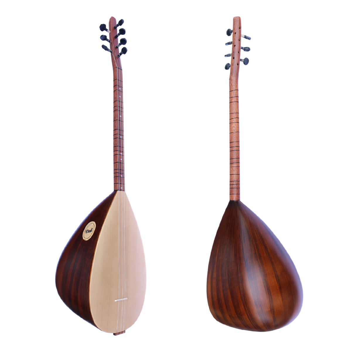 Baglama court manche en acajou de qualité turque ASK-201 par Dest