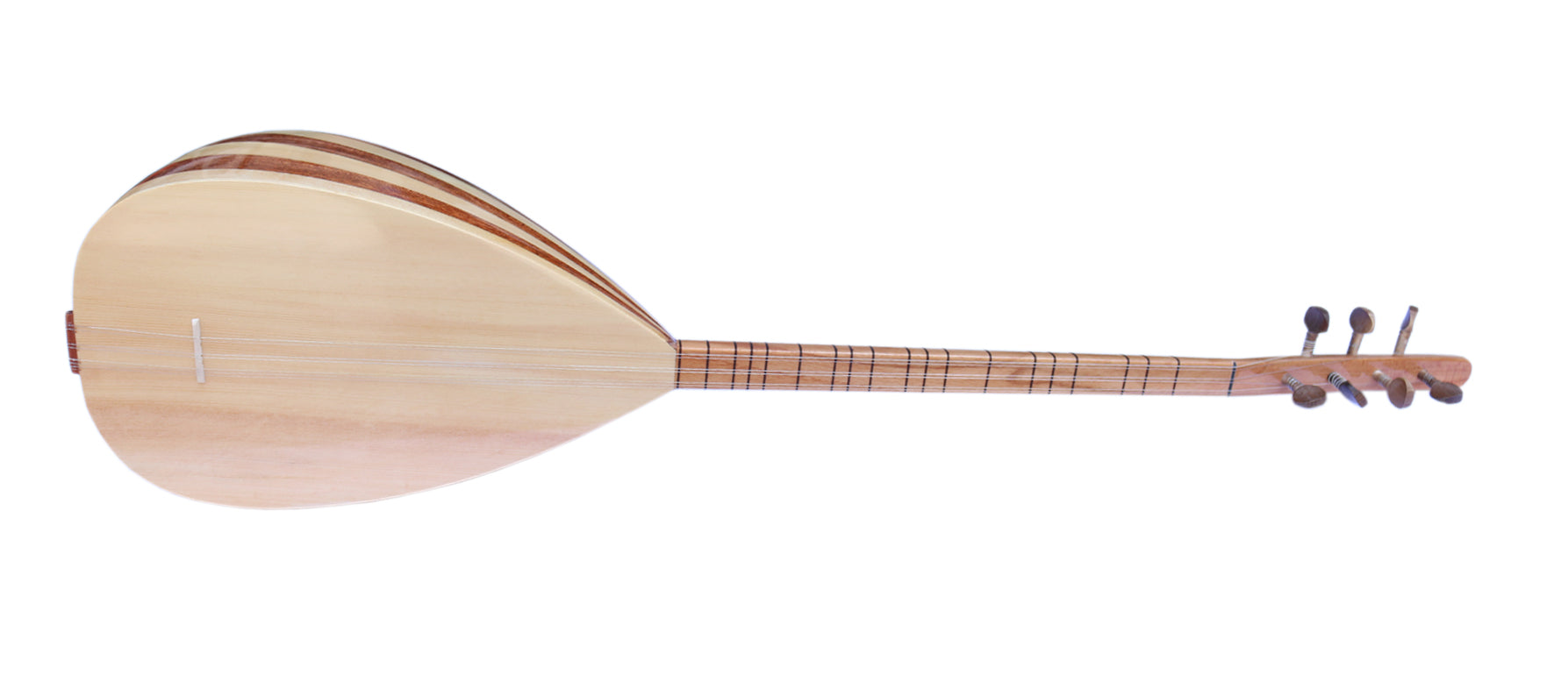 Baglama mástil corto caoba-arce CSS-123 de Dest