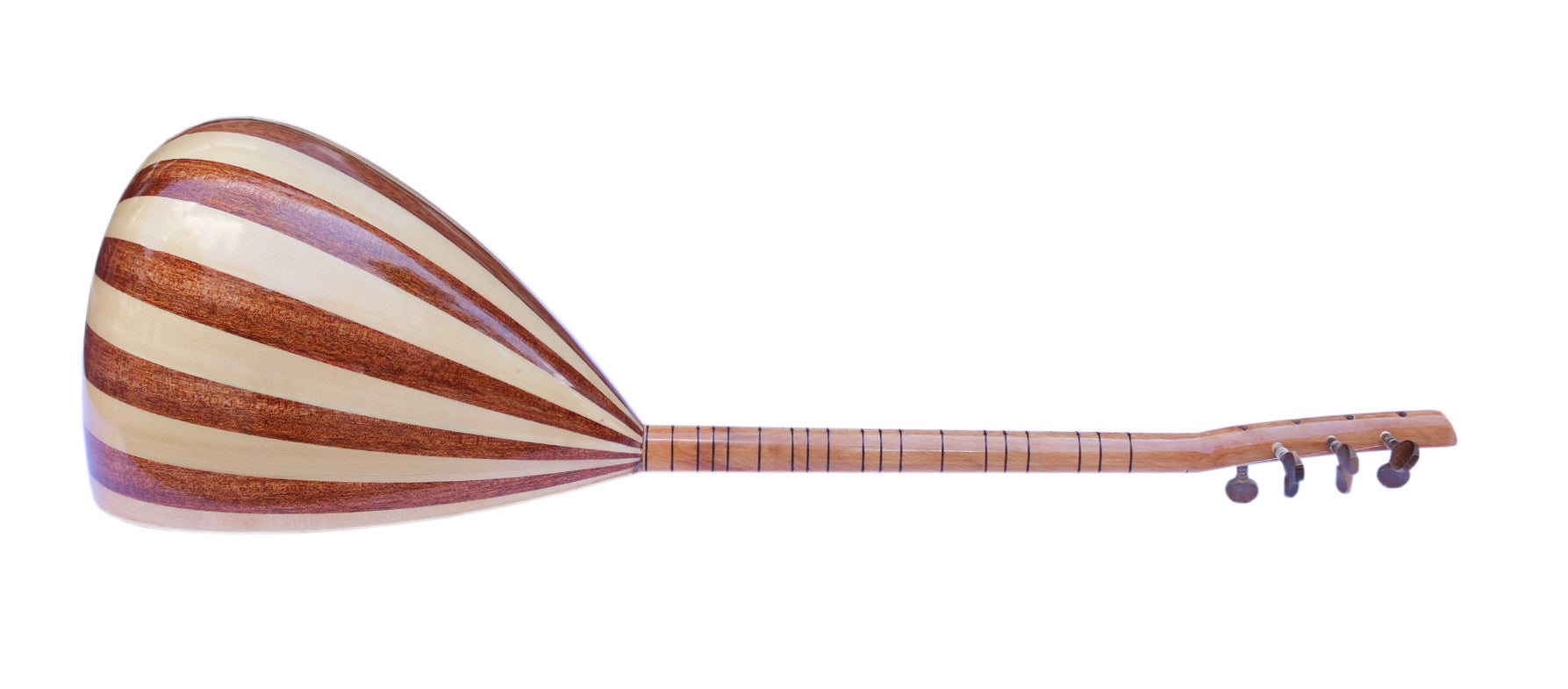 Baglama mástil corto CSS-123 hecho a mano Dest