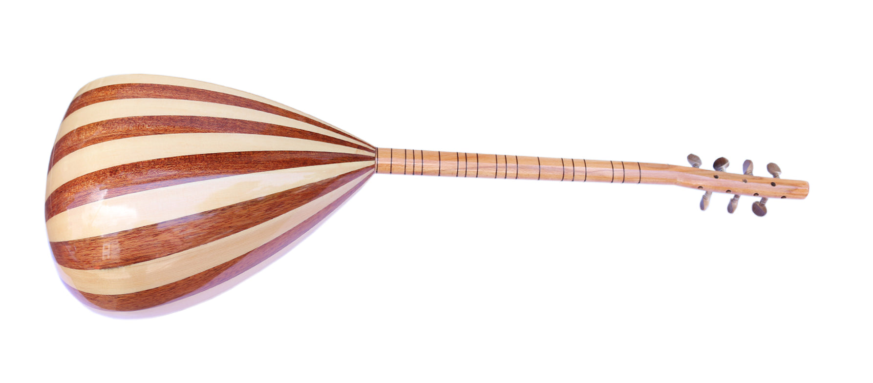 Dest baglama mástil corto caoba-arce CSS-123