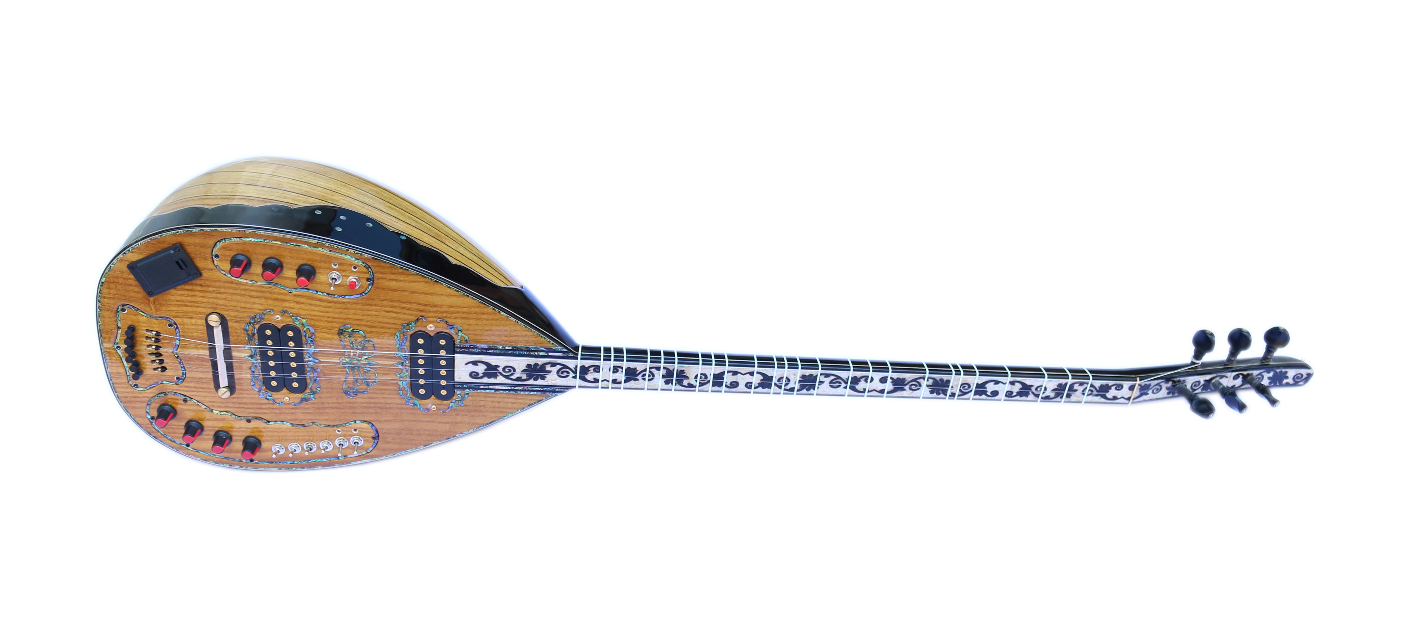 Saz électrique premium Studio-4 par Sala pour enregistrement studio