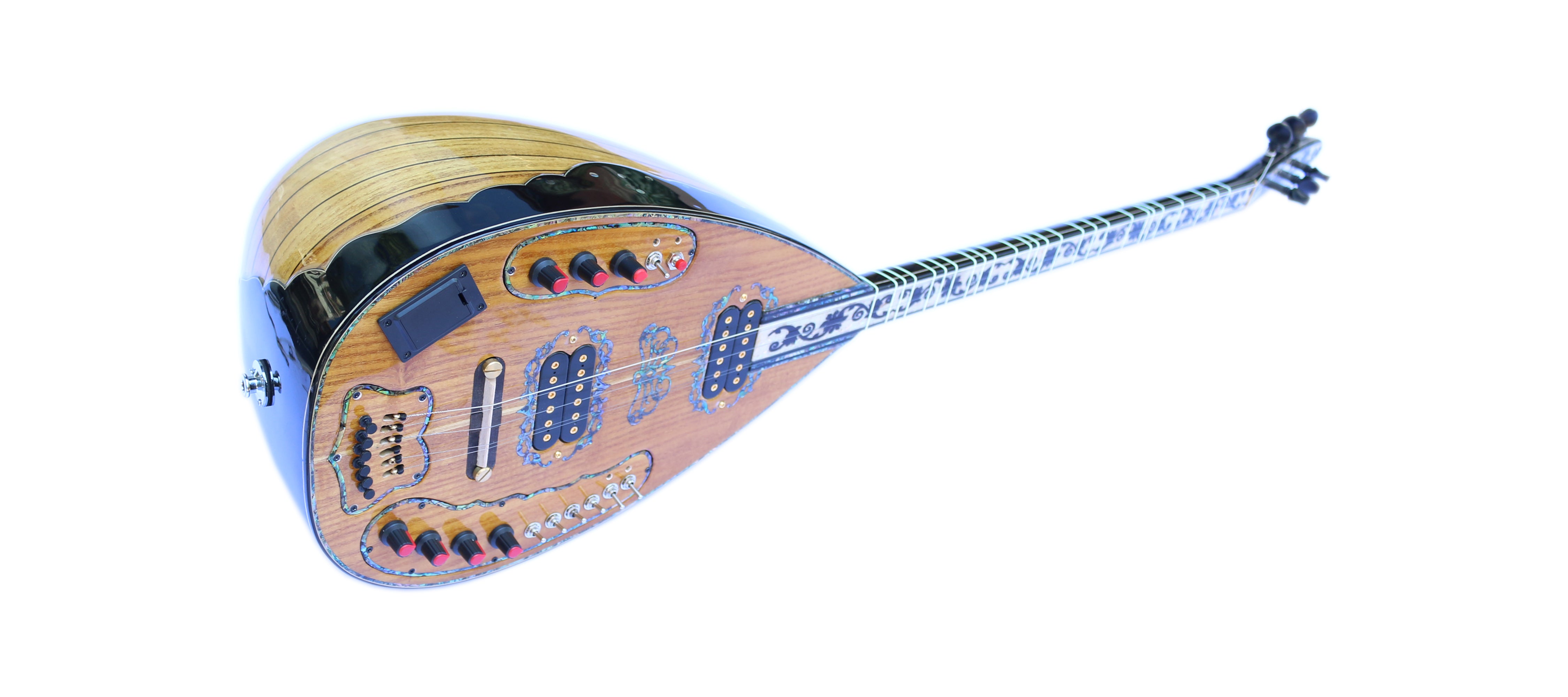 Saz électrique premium Studio-4 par Sala pour enregistrement studio