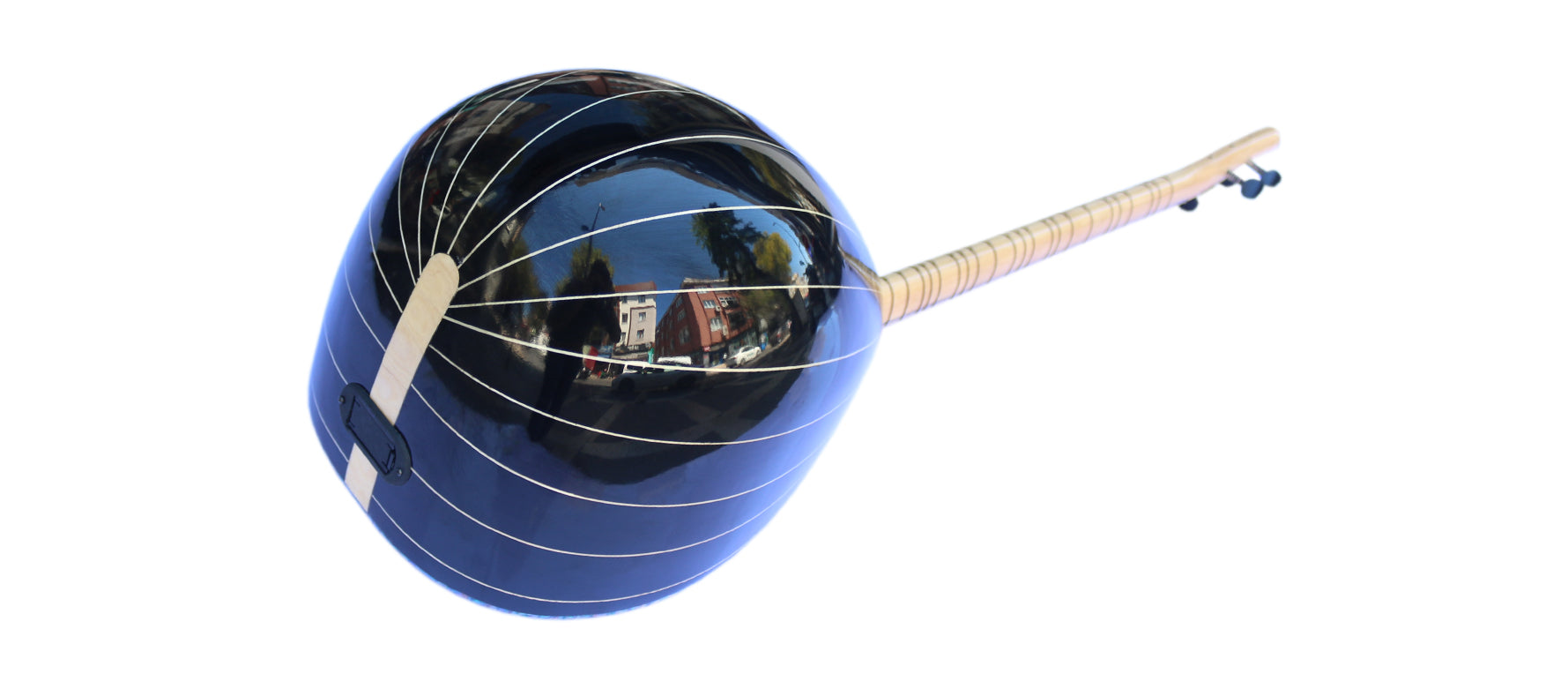 Baglama saz électrique en wengé ASEL-104 par Dest