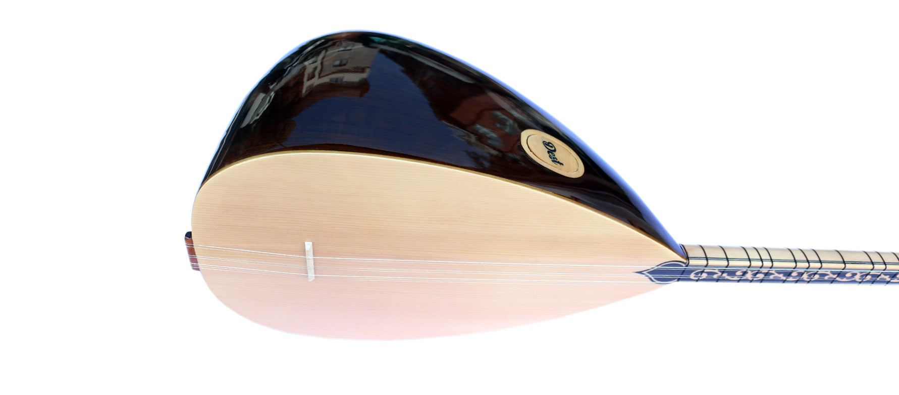 Baglama saz long manche noyer ASL-302G par Dest