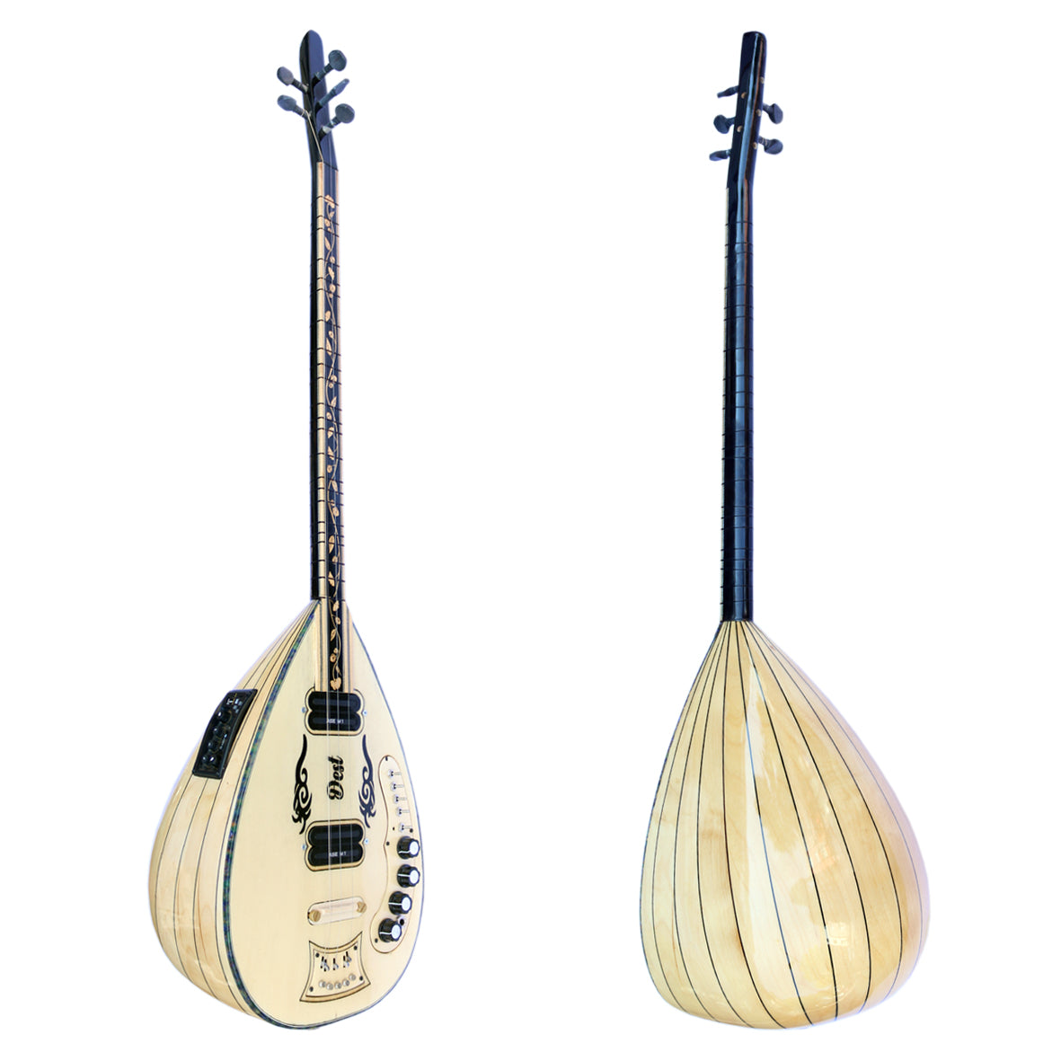 Baglama électrique RT1 avec système de rythmes de Dest