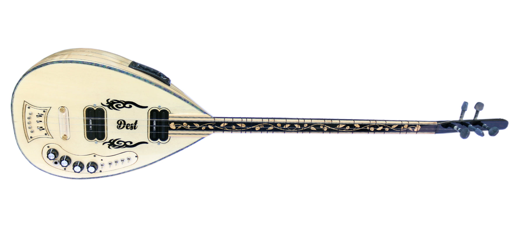 Dest RT1 baglama électrique avec système de rythmes intégré