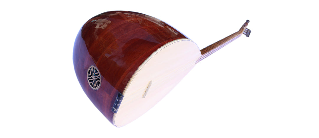 Handmade juniper long neck baglama MSL-105-2