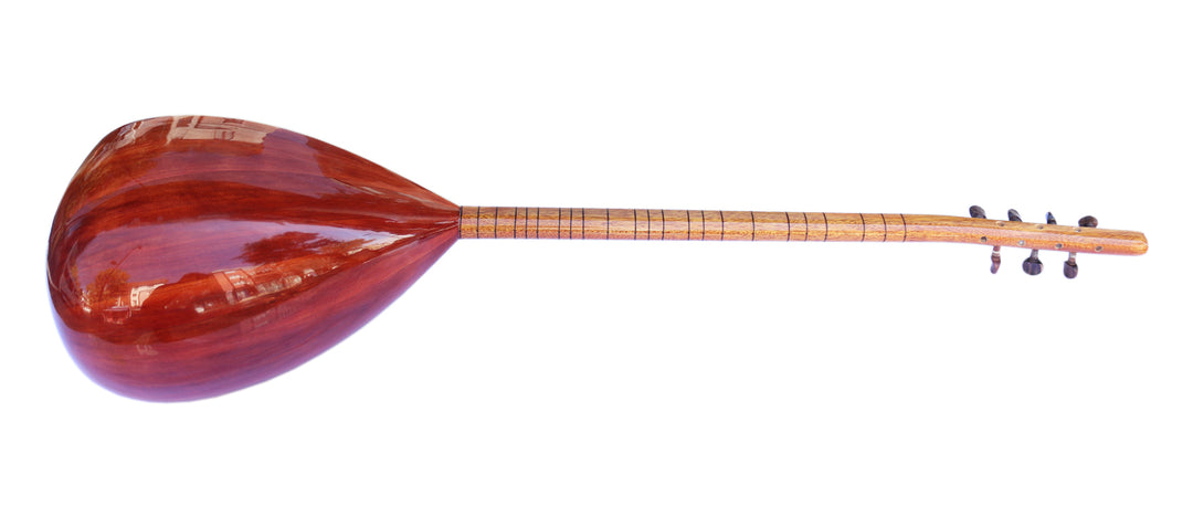Handmade juniper long neck baglama MSL-105-2