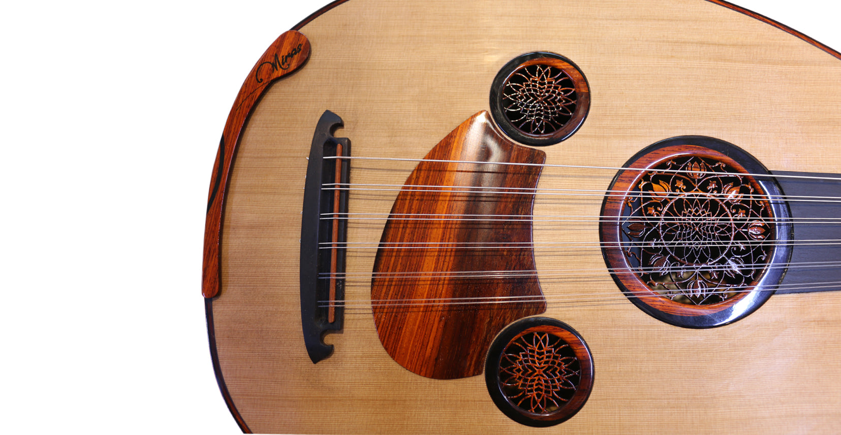 عود عربی Cocobolo Majesty از Miras Lute