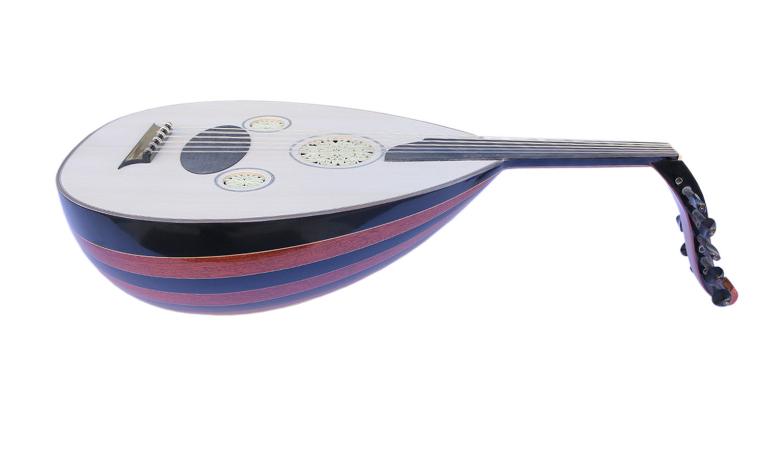 Oud turc AO-109 noyer épicéa long manche bois massif par Sala