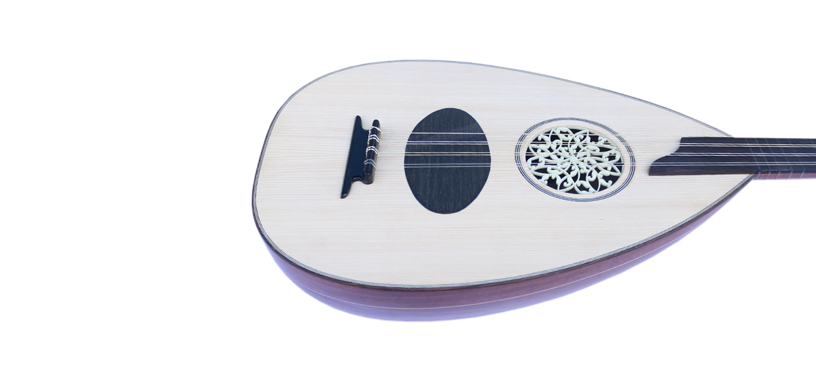 Lavta turc en noyer HSL-102 par Sala Muzik
