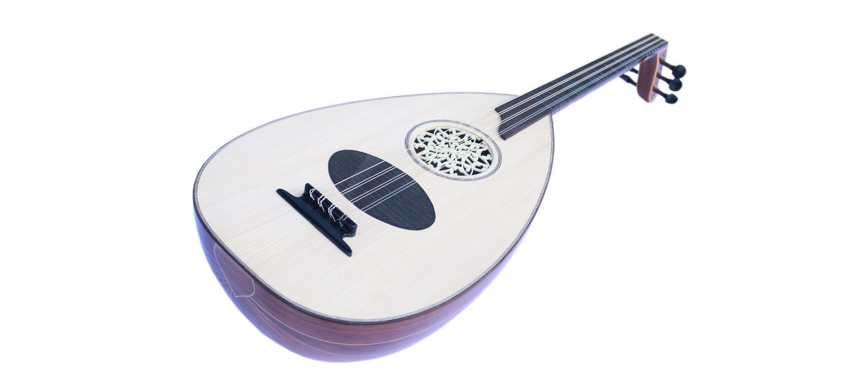 Lavta turc en noyer HSL-102 par Sala Muzik