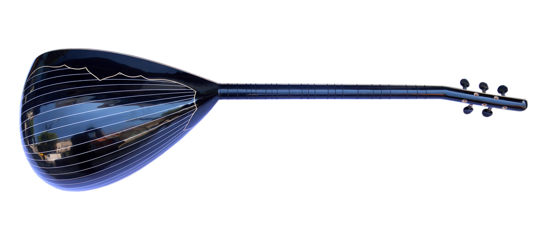 Professionelle elektrische Baglama Saz mit langem Hals und P•TONE-Tonabnehmern PI-4B