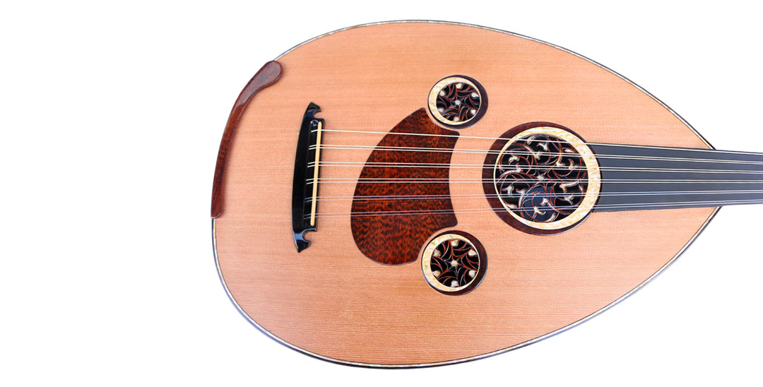 Mistrzowski arabski oud Miras z drewna snakewood
