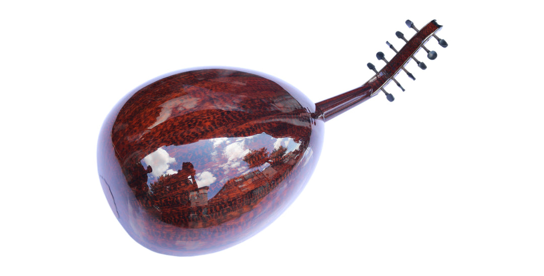 Mistrzowski arabski oud Miras z drewna snakewood
