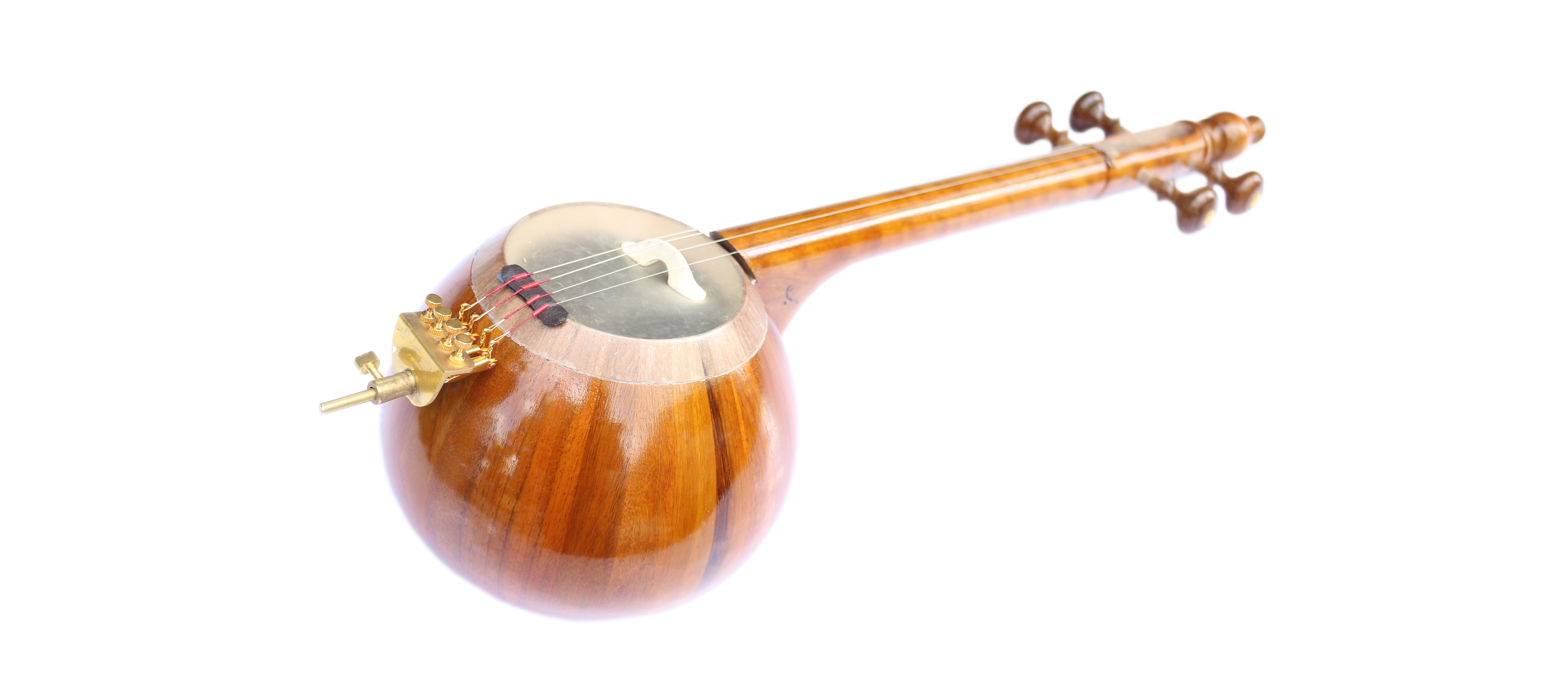 Kamancheh persan KK-4 par Keykhaee avec corps en bois sculpté