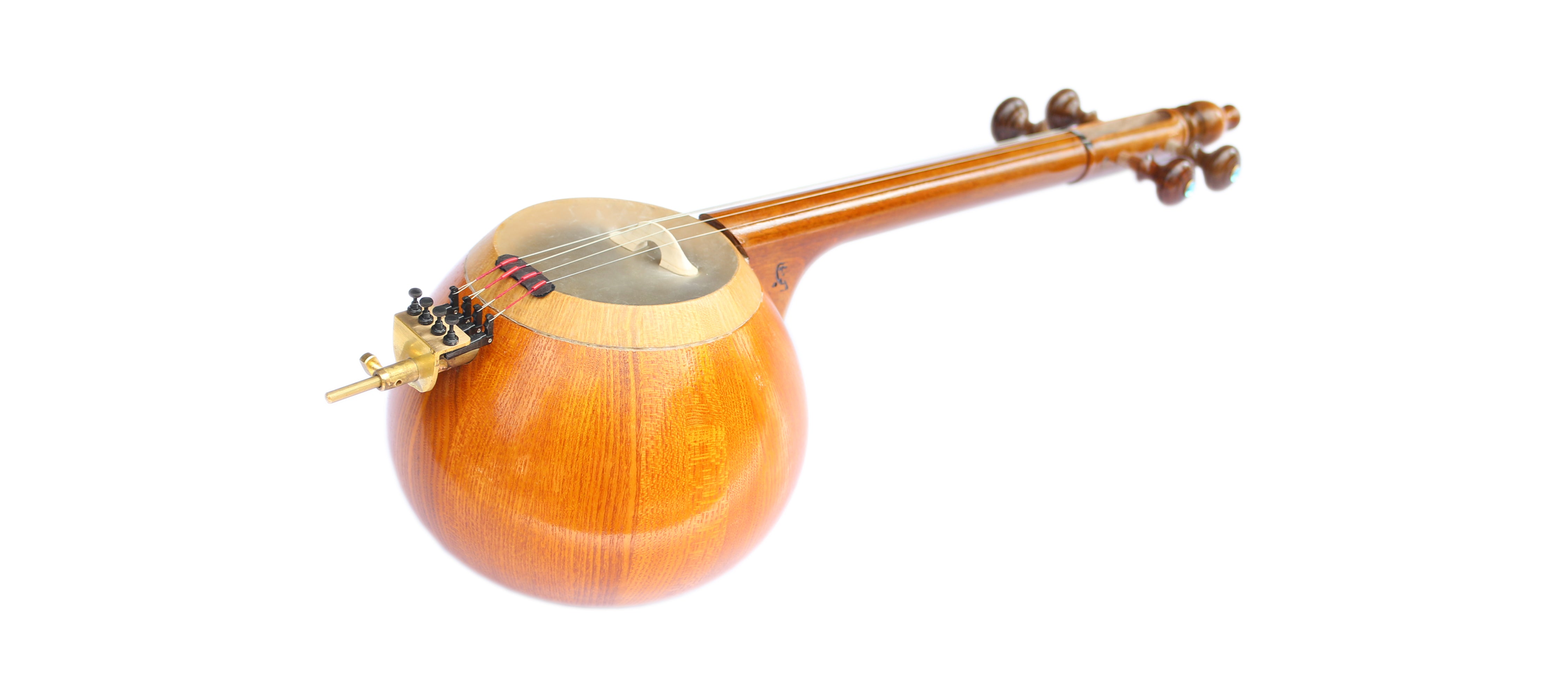 Kamancheh persan KK-5 par Keykhaee avec corps en bois sculpté
