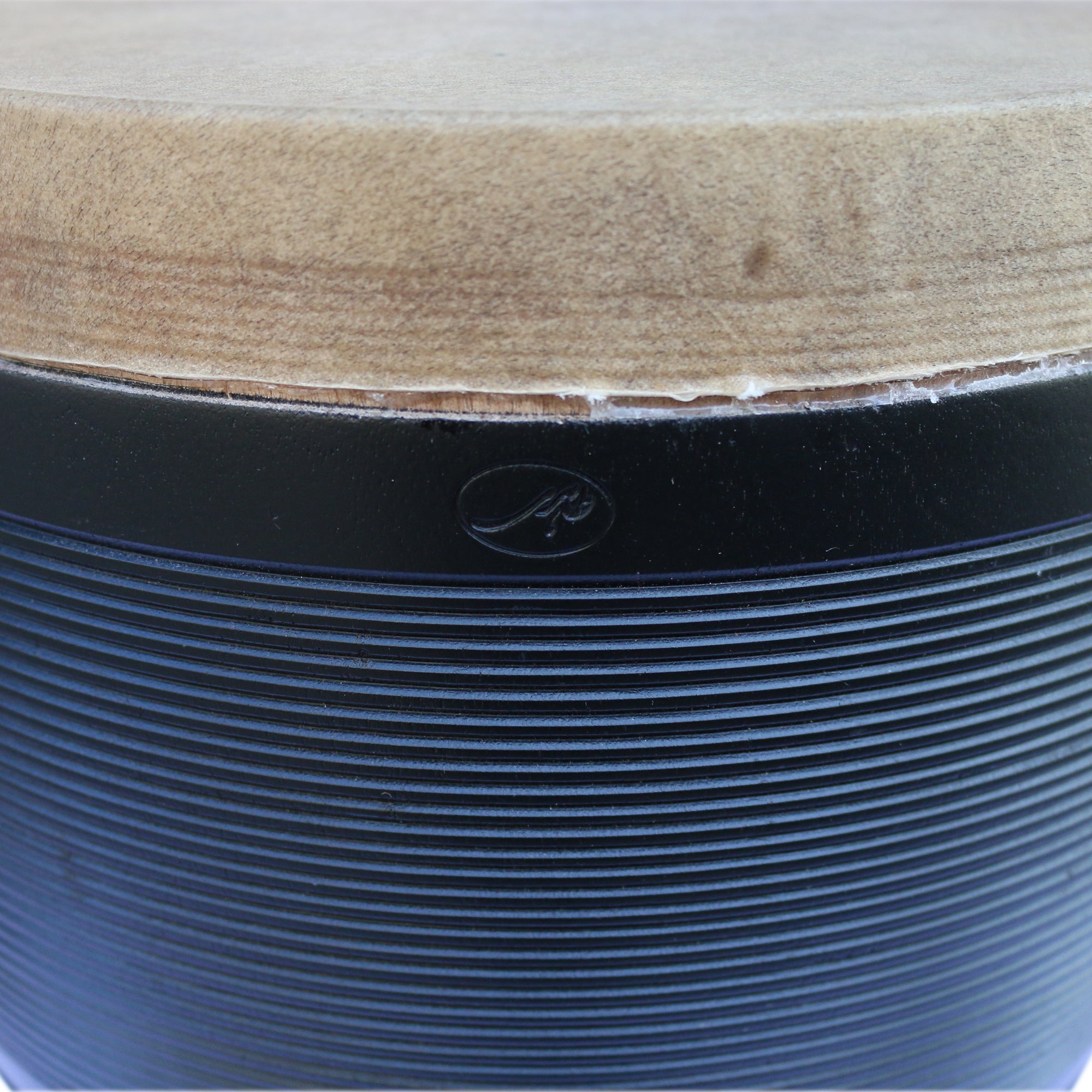 Taheri tombak noir persan fait main TTZ-308 instrument de percussion