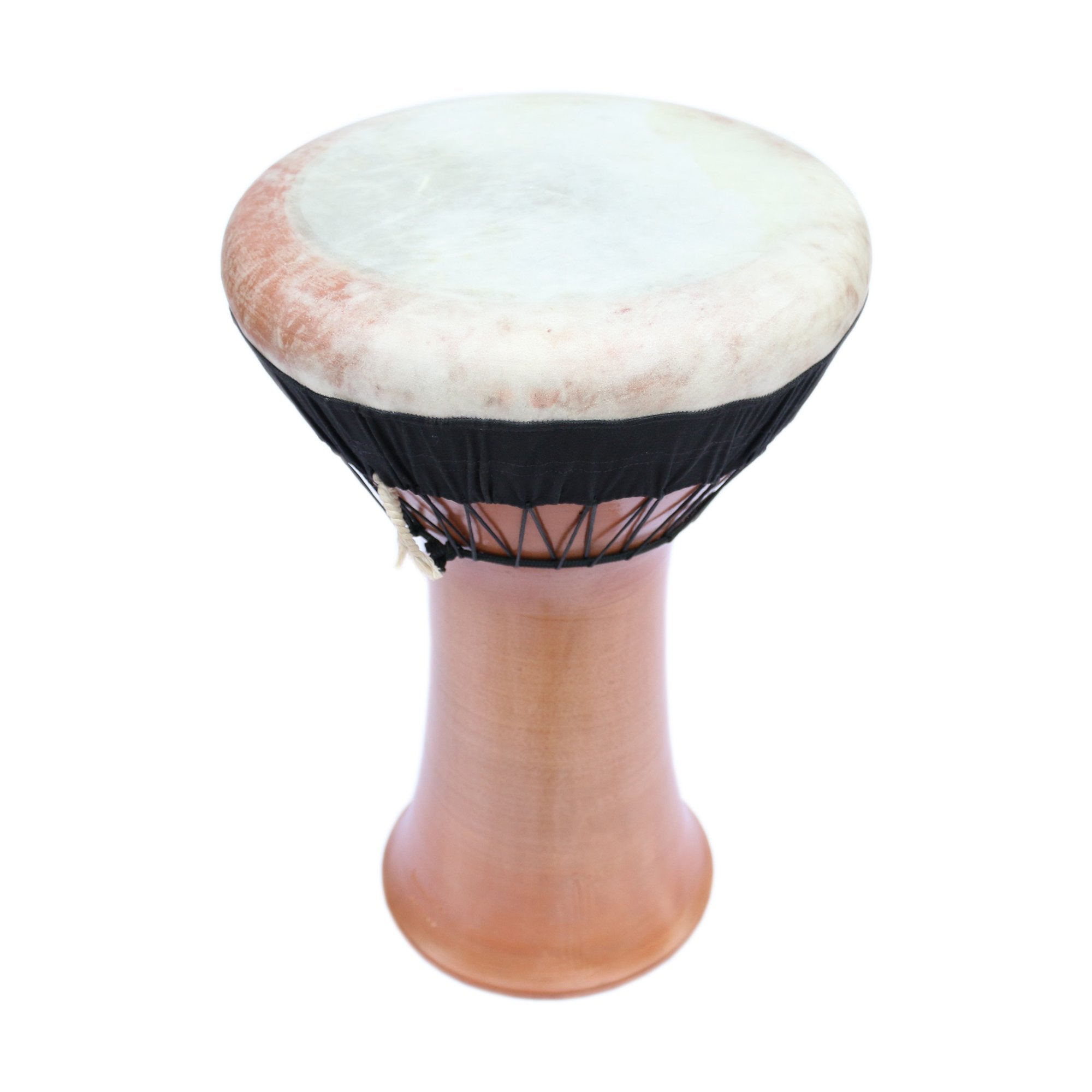 Sala darbouka en argile basse moyenne SCD-302 avec peau 25cm et hauteur 48cm