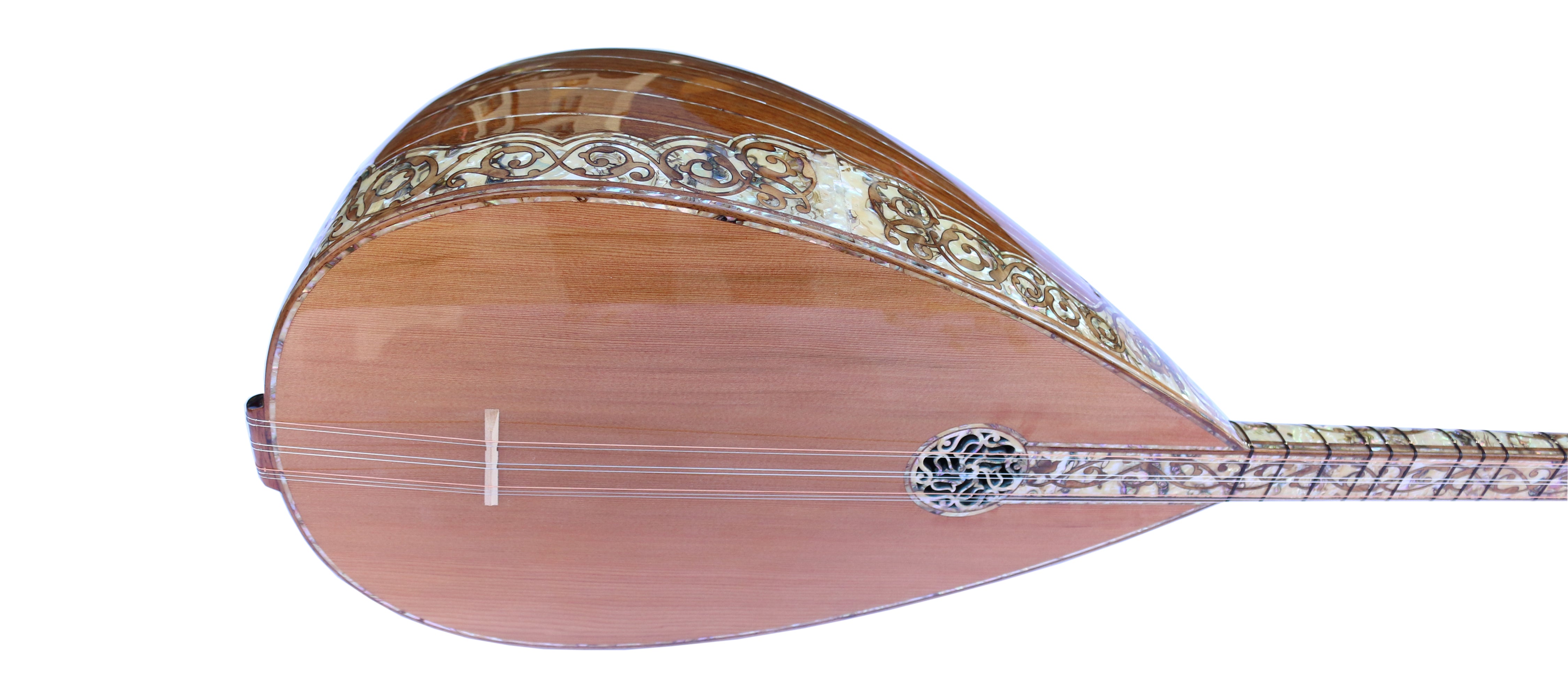 Baglama à long manche PEARL-1 avec nacre pour la scène par Sala