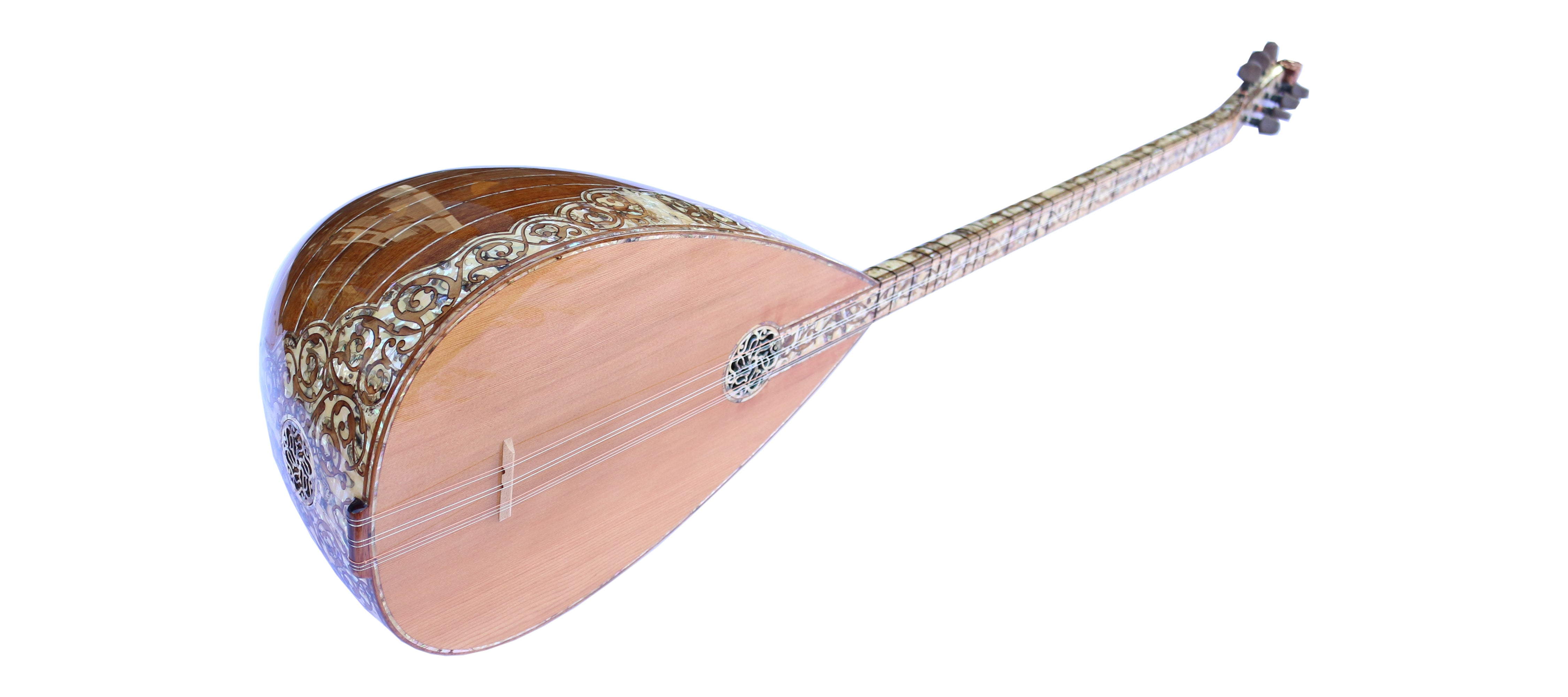 Baglama à long manche nacre fait main PEARL-1 par Sala