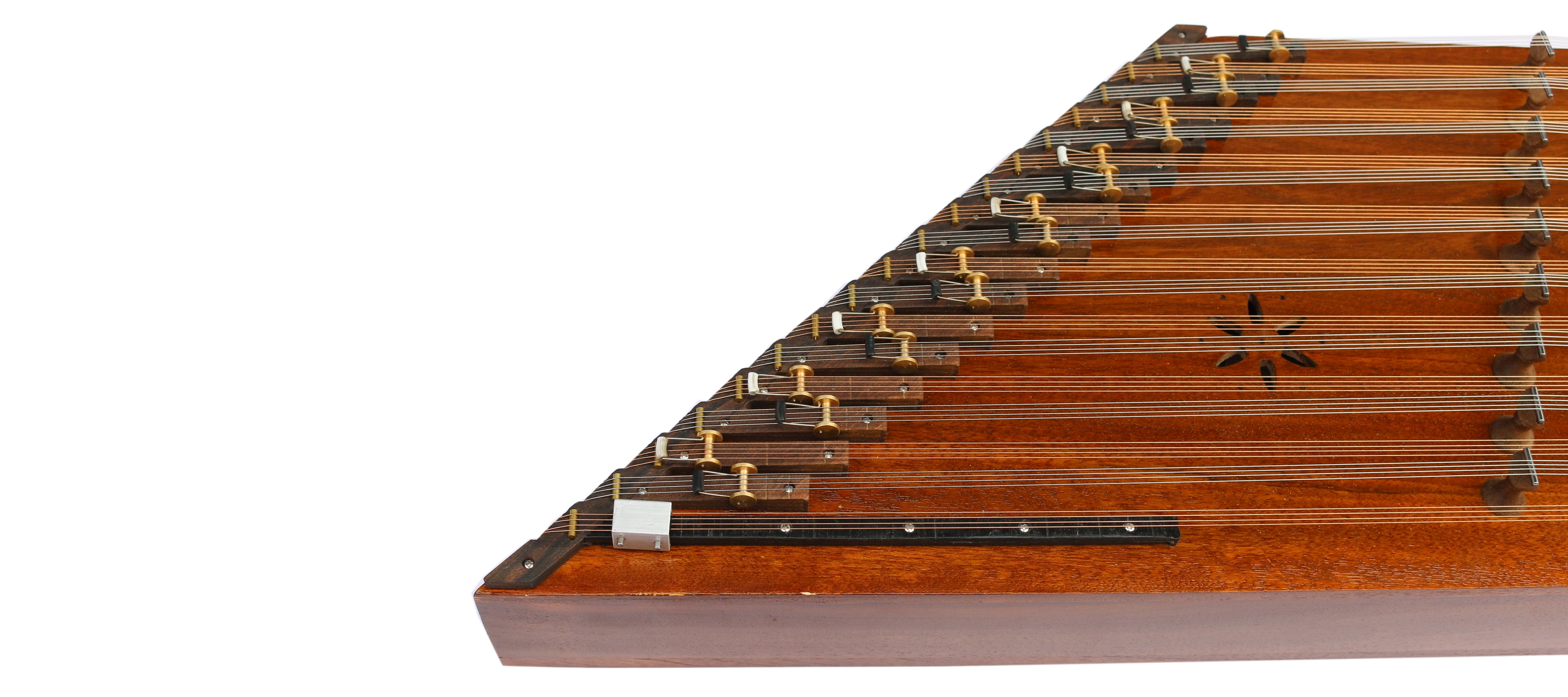 Sala Muzik santour KMS-404 tympanon avec corps en bois sculpté