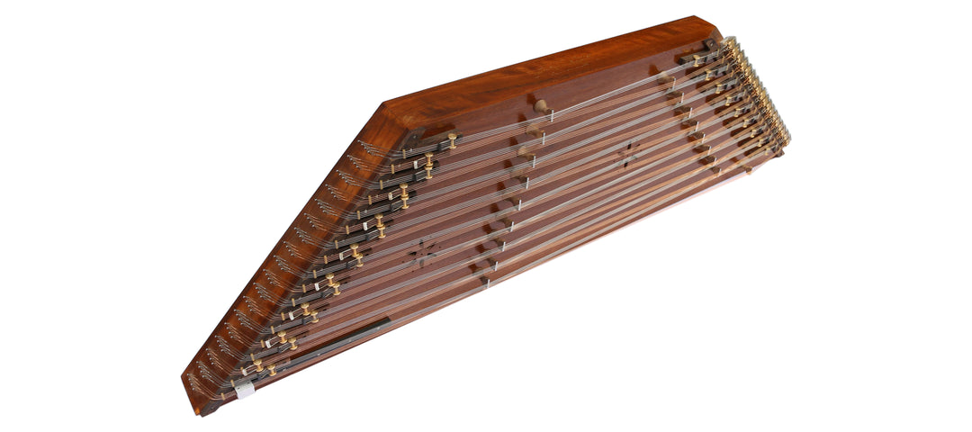 Special santoor KMS-404 with mandal latches concert instrument