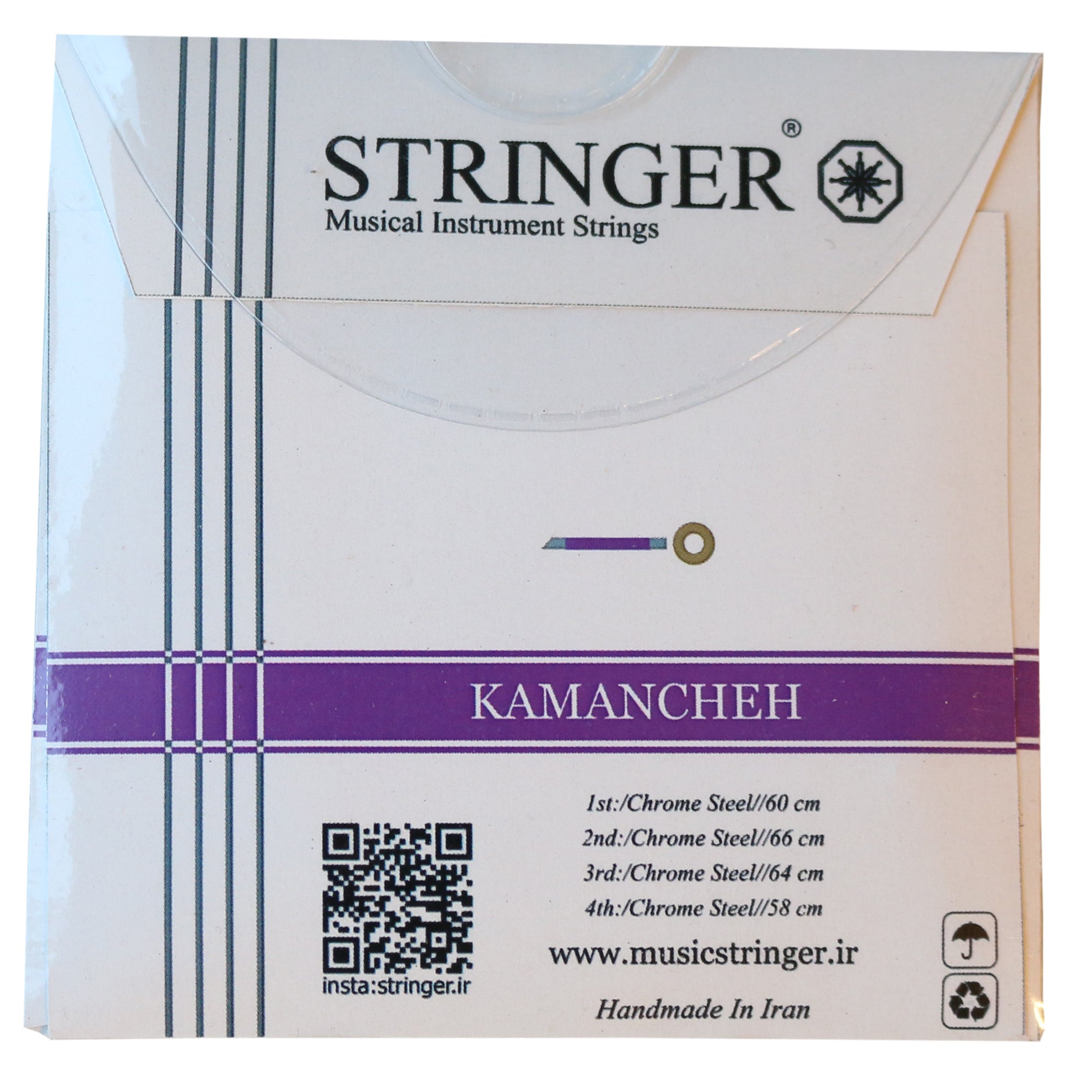 Cordes kamancheh persan premium SKS-404P par Stringer