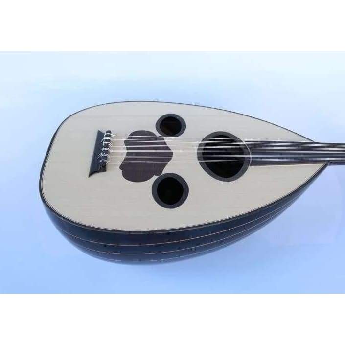 Oud arabe noyer fait main AAO-108G avec riche timbre arabe profond
