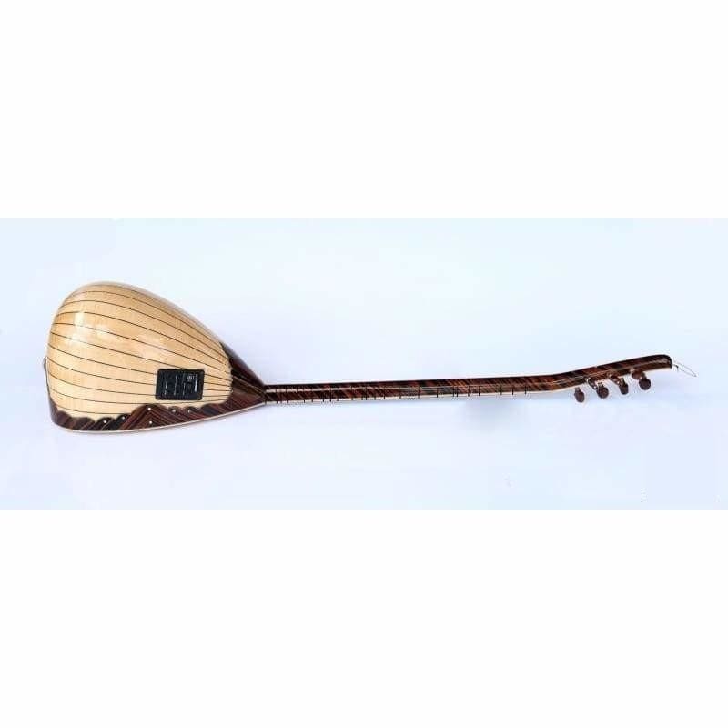 Maple long neck baglama saz SSL-403EQ by Sala