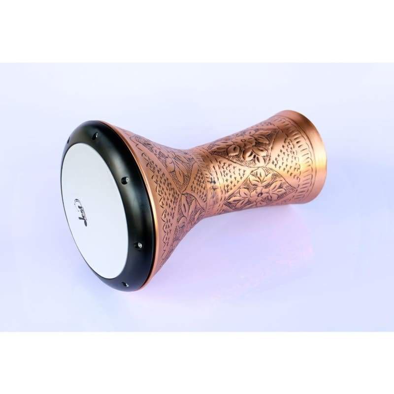 Darbouka égyptienne cuivre DED-422P par Dest Percussion faite main en Turquie