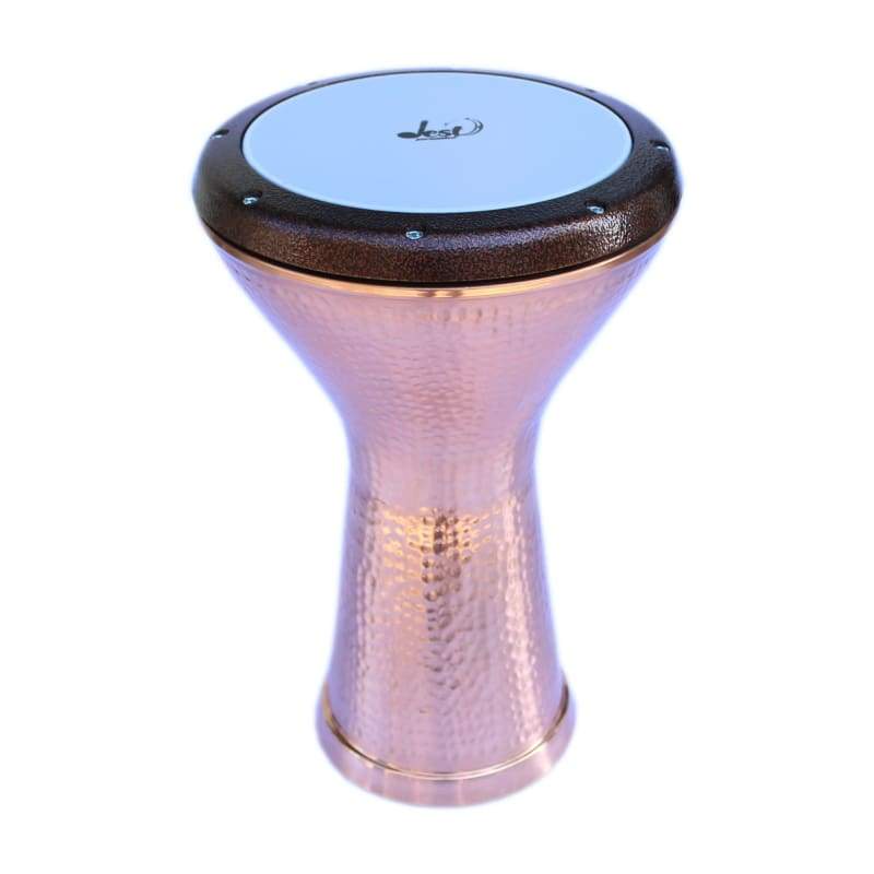 Darbouka égyptienne DED-423 avec corps en cuivre coulé et diamètre de peau 22cm
