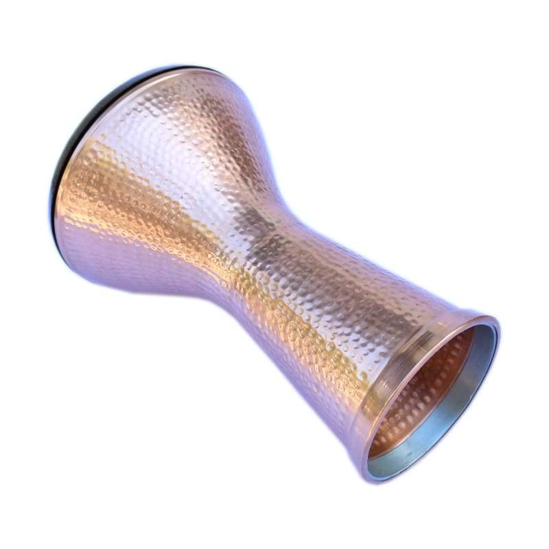Doumbek égyptien en cuivre Dest Percussion DED-423 avec peau synthétique accordable
