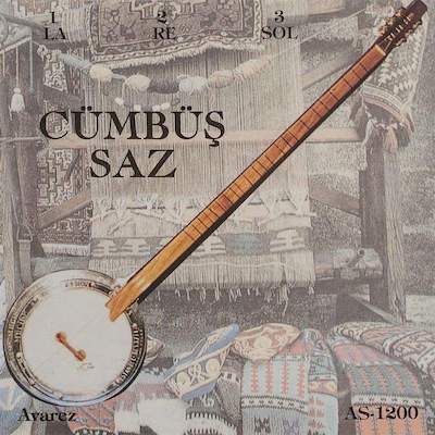 Cordes de saz cumbus AS1200 par Avarez jeu complet