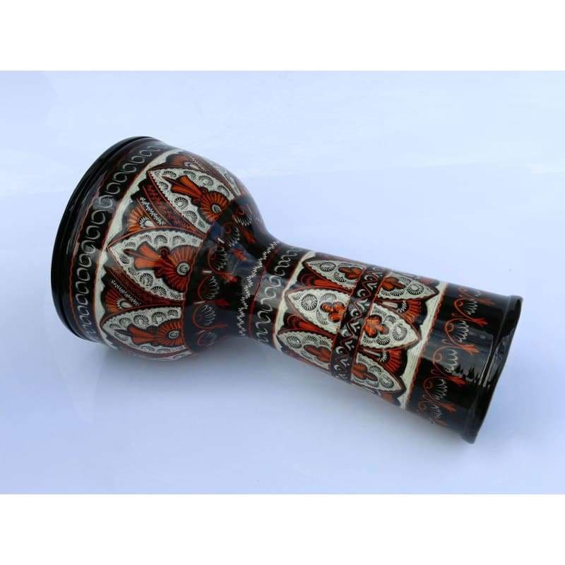 Darbouka djembe CDD-225AE par Cumbus avec coque en aluminium gravé