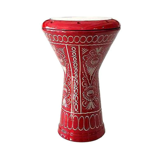 دومبک مصری Cumbus با بدنه آلومینیومی حکاکی‌شده و پوست مصنوعی