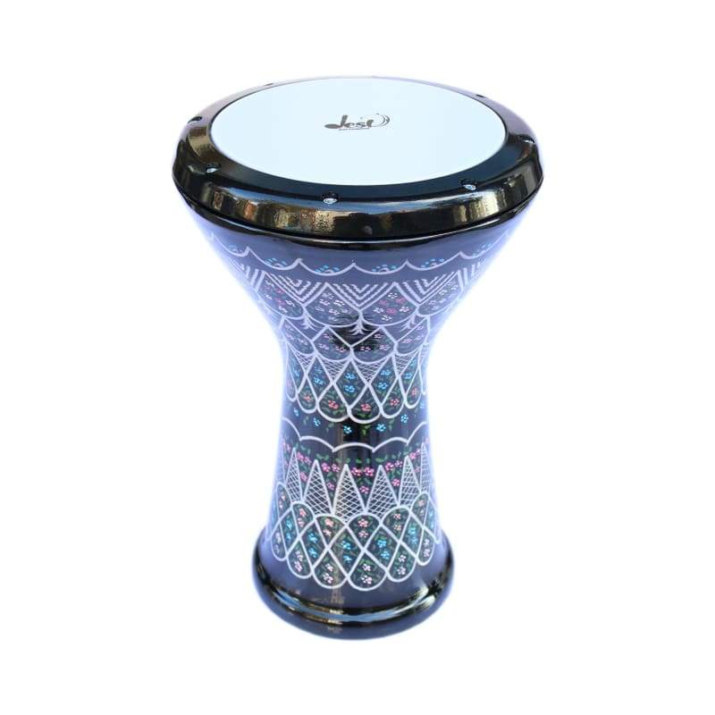 Darbouka égyptienne DED-322C avec peau synthétique accordable et diamètre 22cm