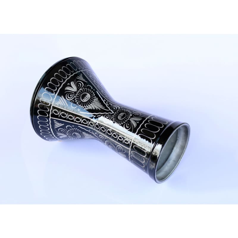 دربوکای مصری DED-322E با بدنه آلومینیومی حکاکی‌شده دستی