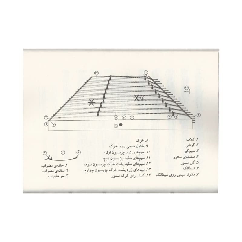 Livre méthode santoor Mahoor Institute ABS-310 pédagogique
