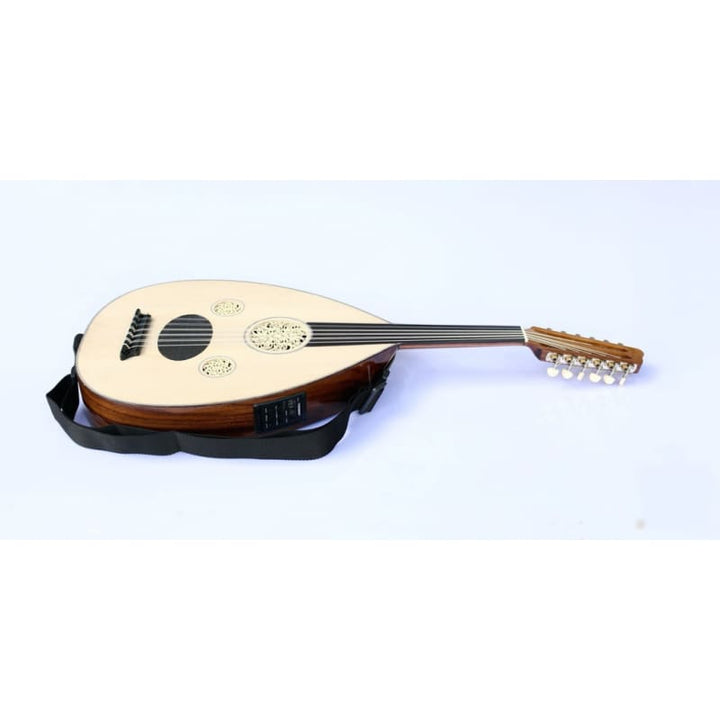 Walnut Turkish left handed electric oud OUDE 4L by Sala